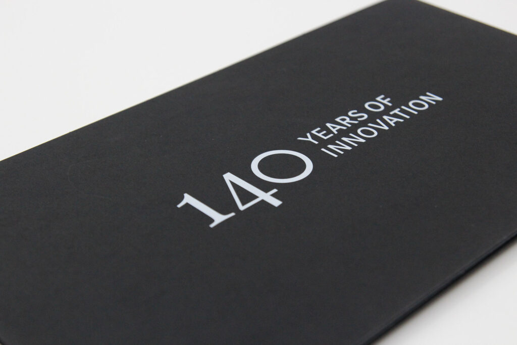 Einladung 140 Jahre Innovation
