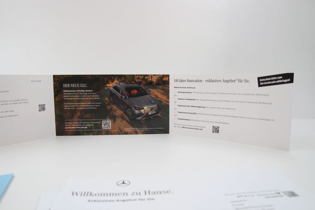 Werkstattfernbleiber Umfrage und Gutscheinaktion Mercedes-Benz